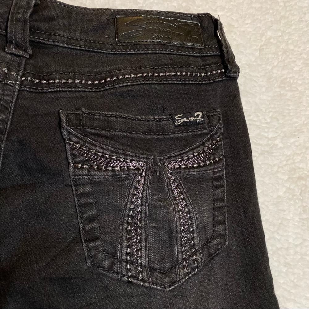 Seven7 Black Legging Jeans Size 8 NWOT